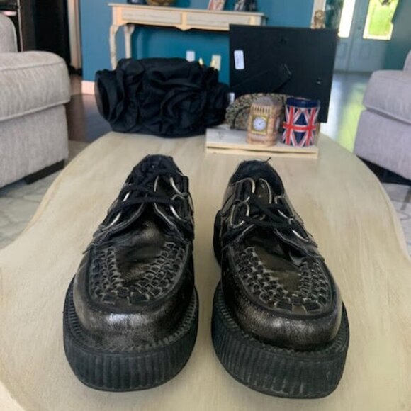 T.U.K. Viva Mondo Creepers – Size US Women’s 5 /  Boys 3 - Picture 3 of 11